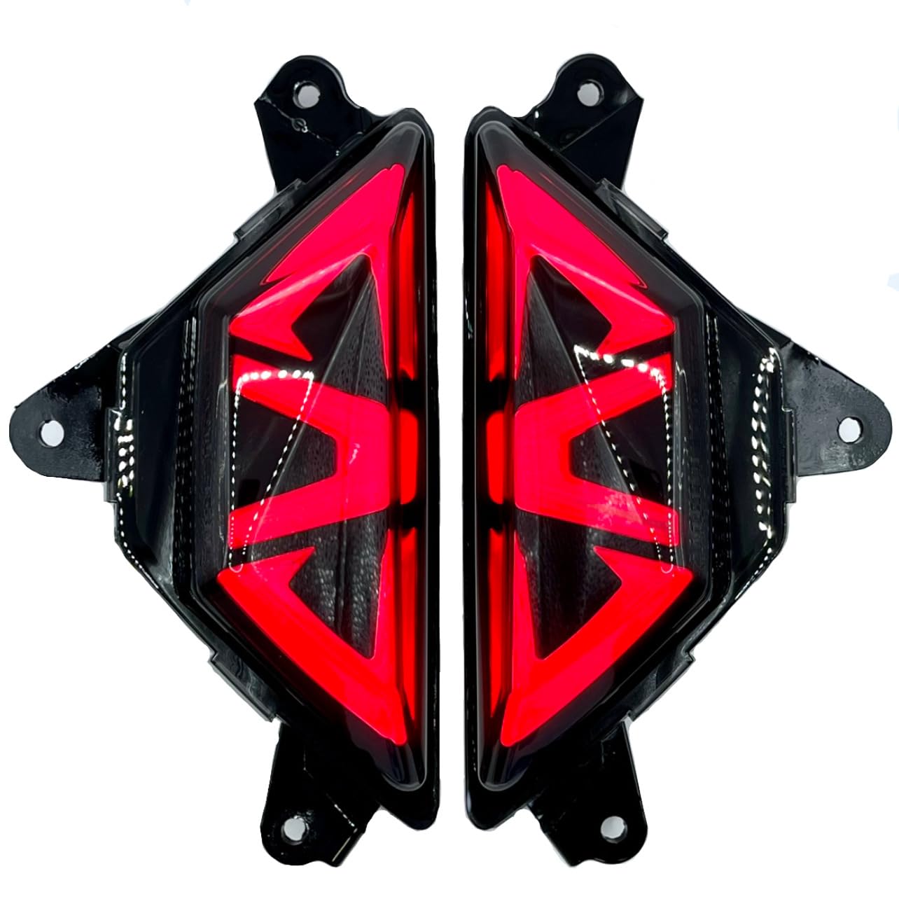 Amazon | JPA LED ウインカー レッド シーケンシャル ターンシグナル 