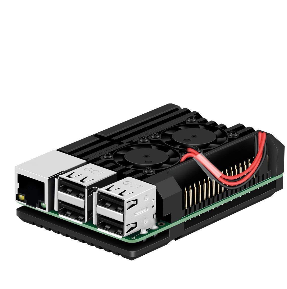 See full amazon price history chart for REES52 Raspberry Pi Armor Case, Raspberry Pi Metal Case with Dual Fan Aluminium Alloy, Raspberry Pi Fan, Heatsink for Raspberry Pi 3 Model B+ / Pi 3 B+/Pi 2 B+ REES52 Raspberry Pi Armor Case, Raspberry Pi Metal Case with Dual Fan Aluminium Alloy, Raspberry Pi Fan, Heatsink for Raspberry Pi 3 Model B+ / Pi 3 B+/Pi 2 B+ (B07SB58NDX) Amazon Price History, Amazon Price Tracker