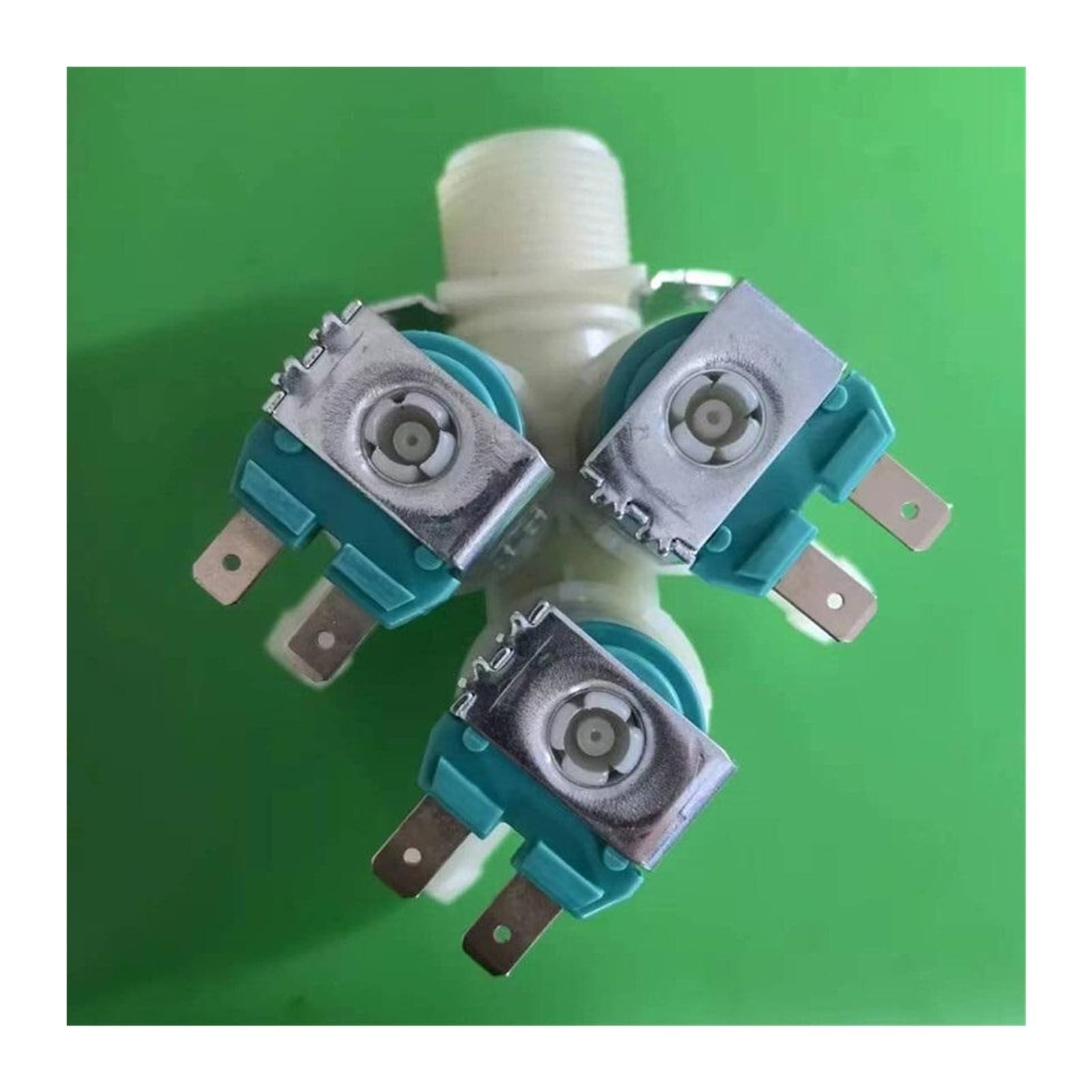 Électrovanne triple sortie normalement fermée 110V | Kit de 2 interrupteurs de débit d'eau