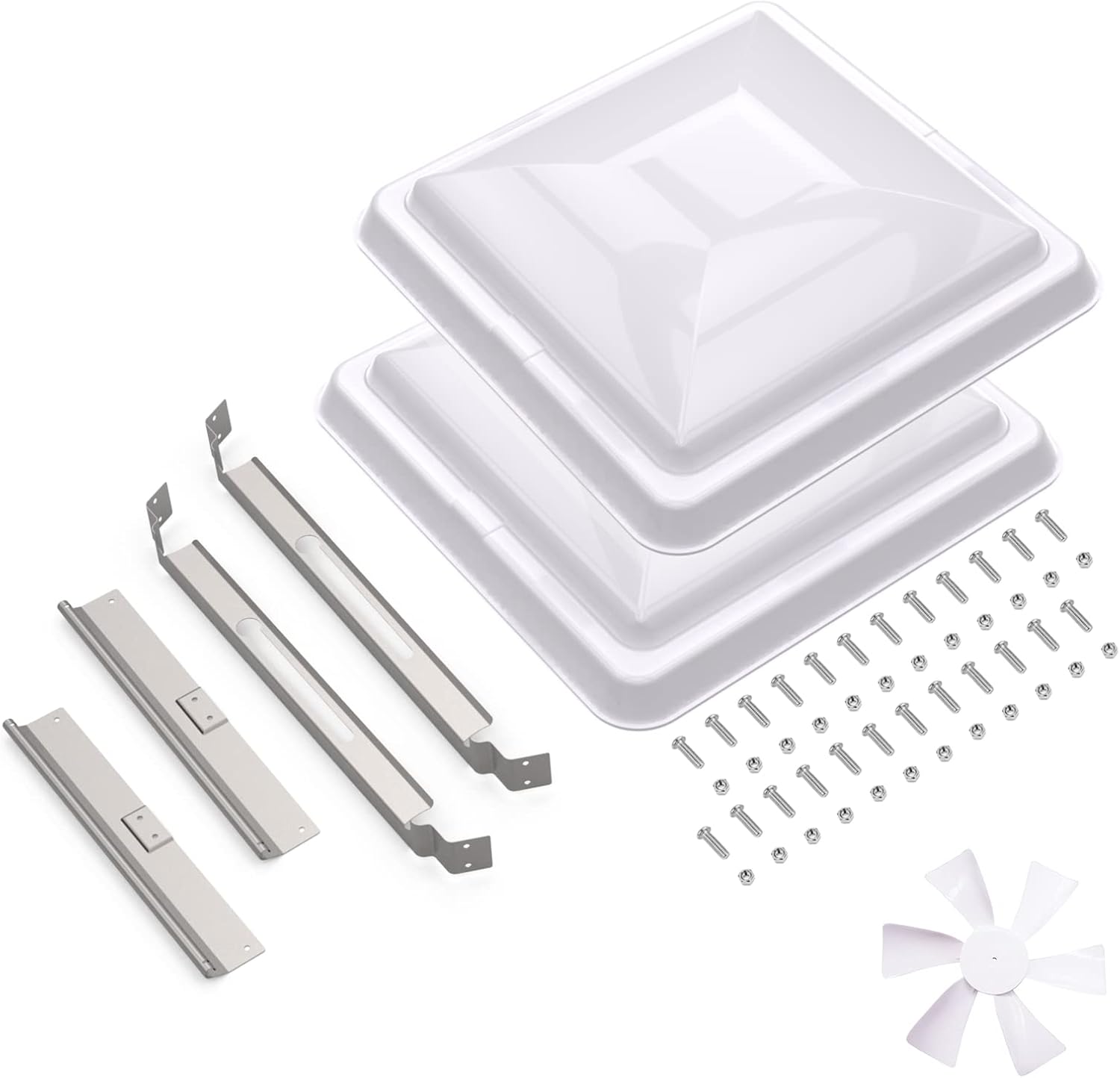 TOIMIOTOIM 2Pack RV Vent Covers For Roof 14" Universal RV