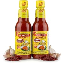 El Yucateco Achiote Annatto Condimented Liquid, Authentic Mexican Marinade and Seasoning, Traditional Annatto Sauce for Chicken, Pork, Seafood and Cochinita Pibil, 10 fl oz Pack of 2