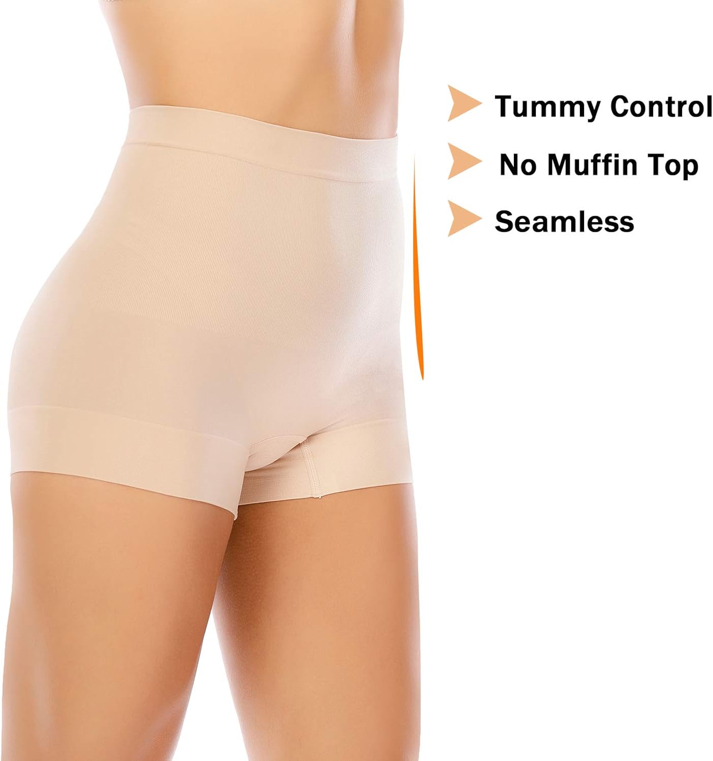 Womens Seamless Shaping Boyshorts Panties Tummy Control Underwear Slimming Shapewear Shorts at  Women’s Clothing store