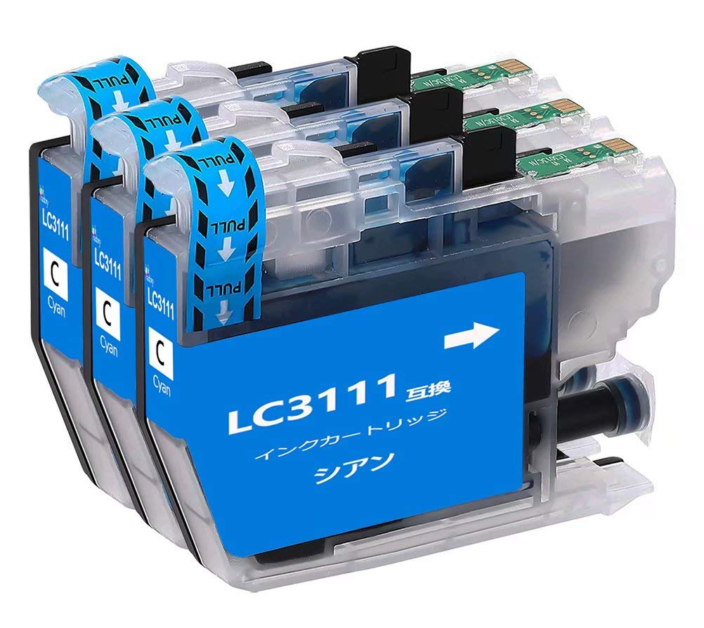 Amazon.co.jp: ブラザー 互換インクカートリッジ LC3111 Brother
