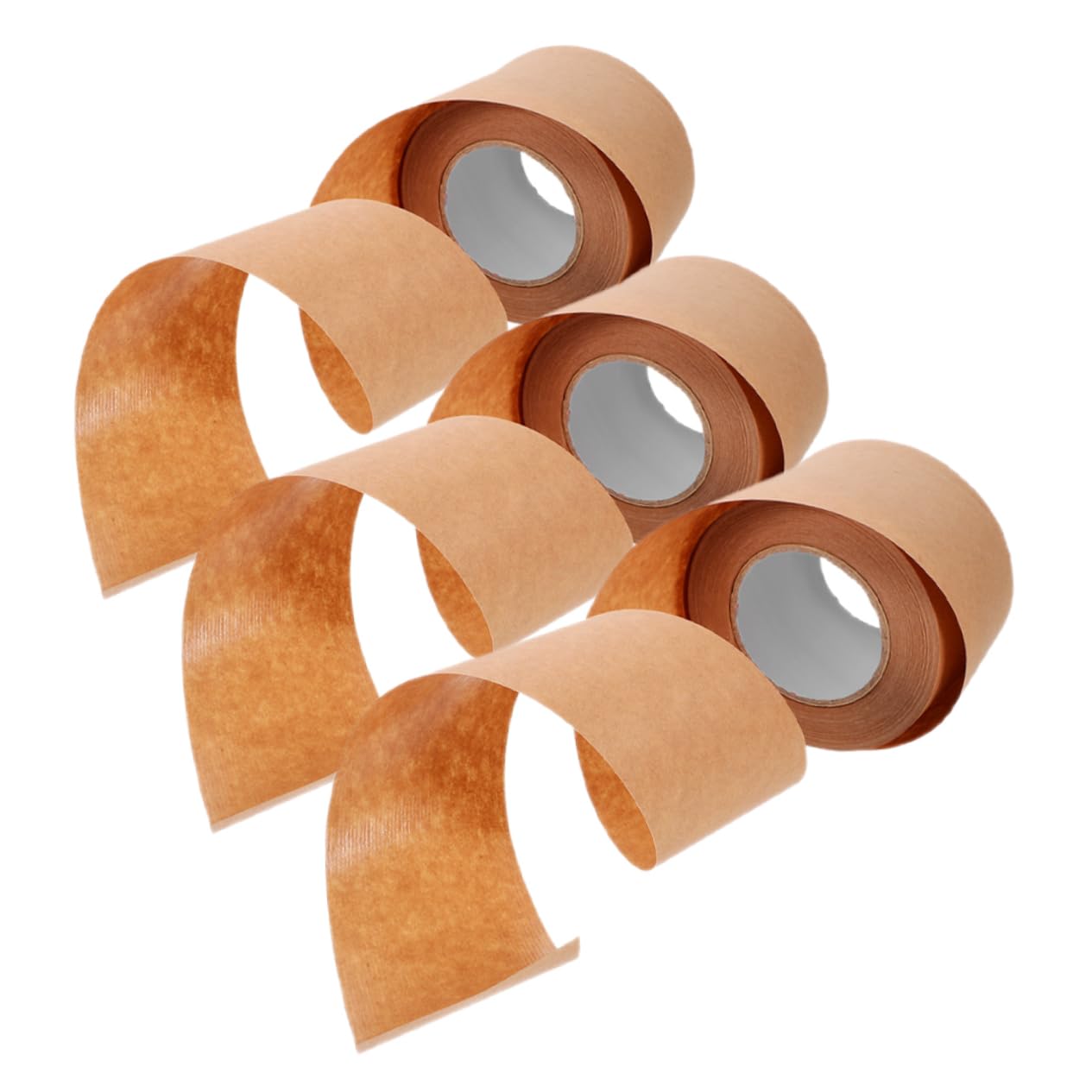 TEHAUX 9rotoli Adesivo Gummed Kraft Paper Biadesivo Resistente Per Spedizioni e Imballaggi Per Scatole e Facile Usare e