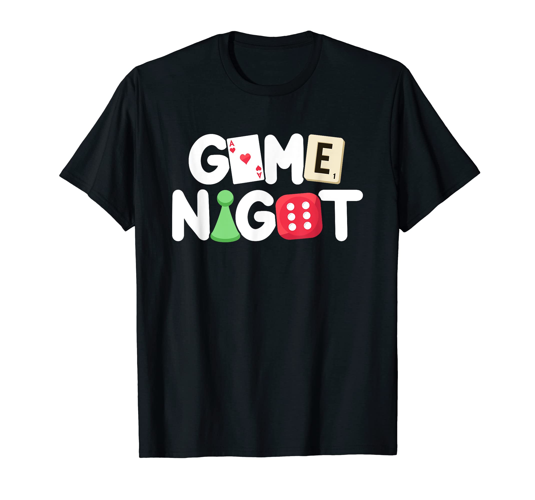 Funny Game Night TShirt Outfit Women Men KidsGame Night Host Board Games Trivia Night Team Women Men T-ShirtOEKO-TEX STANDARD 100