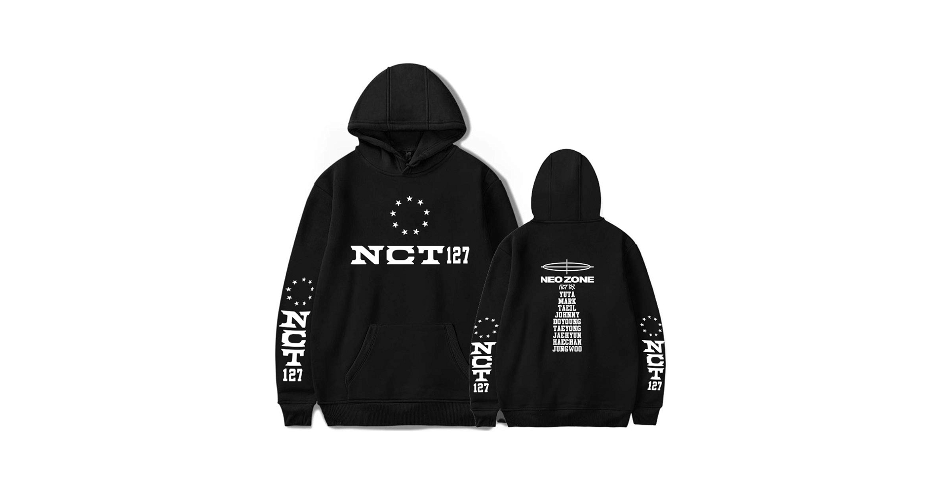 NCT 127 Hoodie Kpop Style Print Fashion Sweatshirt Men Women