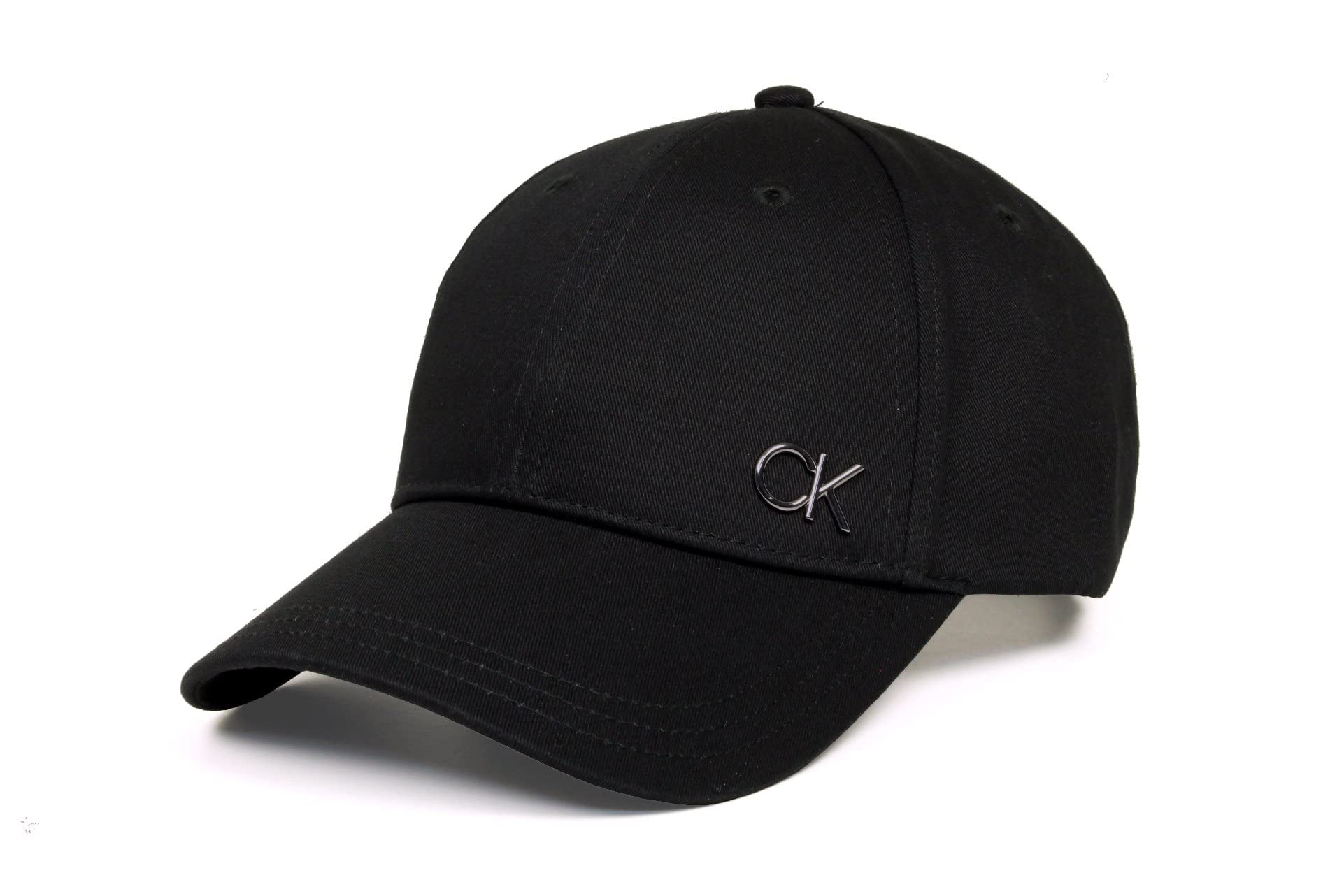 Calvin Klein Men's Black (Ck Black) Ck Bombed Metal Bb Cap