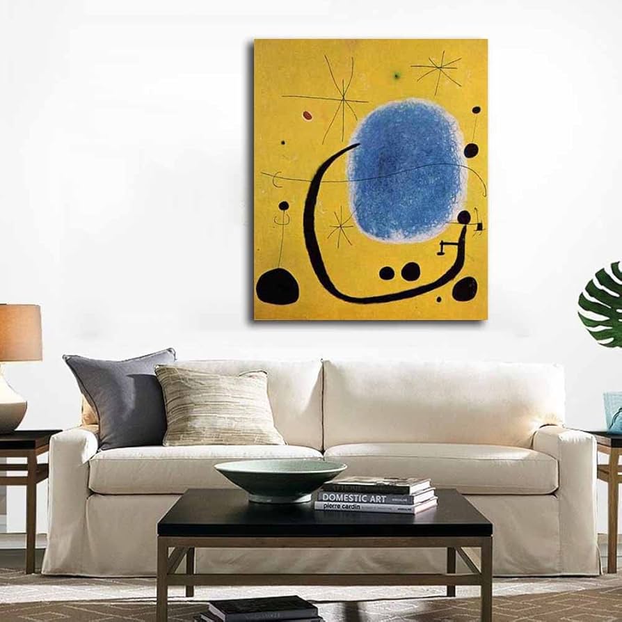 ぷーやん＊ジョアン ミロ コンポジション アート 額縁 インテリア ぷーやん＊ジョアン ミロ コンポジション アート 額縁