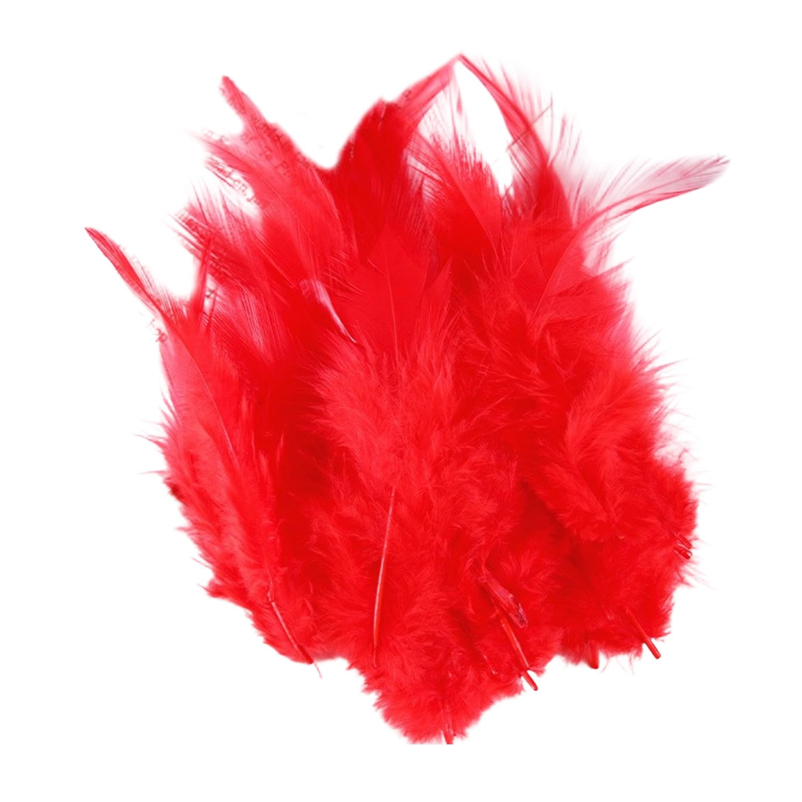Hsioluted 100PCS Soft Plumage for Projects Portable Decorative Materials Ideal for Costume Design and Party Decoration Long Craft Quills