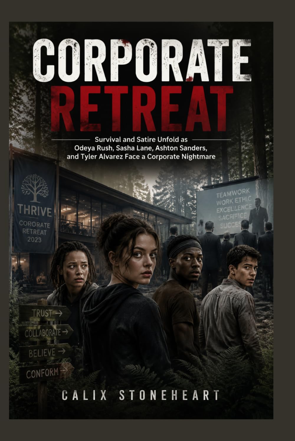 Corporate Retreat: Survival and Satire Unfold as Odeya Rush, Sasha Lane, Ashton Sanders, and Tyler Alvarez Face a Corporate Nightmare