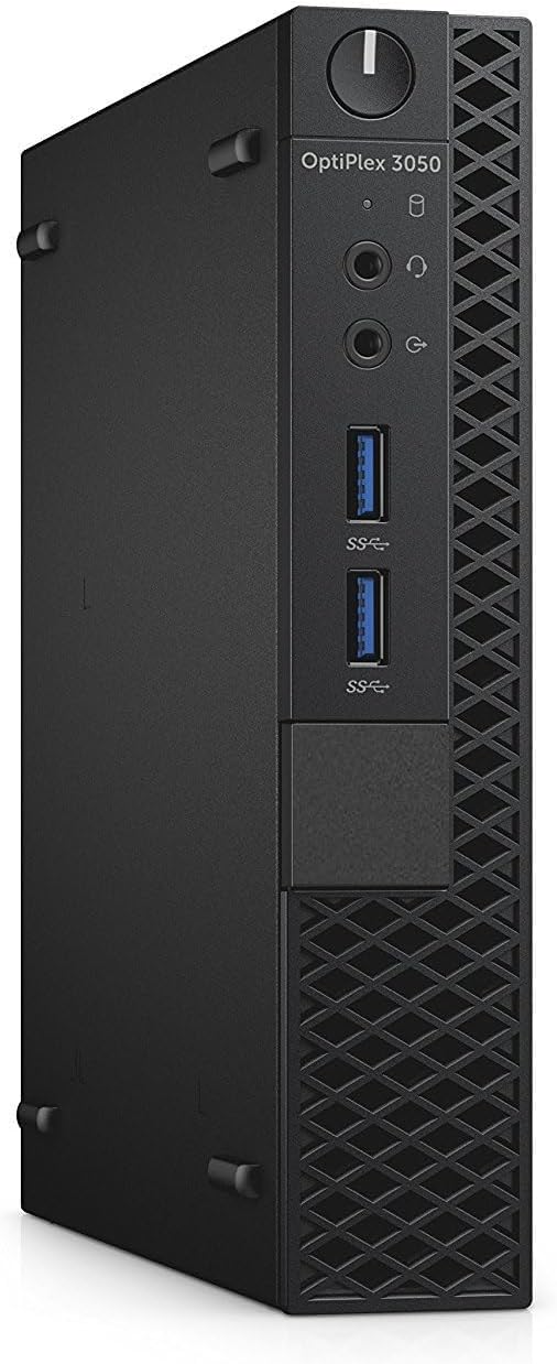 OptiPlex 3050 Tiny PC, Core i5 6th Gen Processor, 8 Gb DDR4 RAM, 256GB NVMe SSD, Windows 10 Pro, HD Graphics, WiFi, USB 3.0, (1 Year Brand Warranty)
