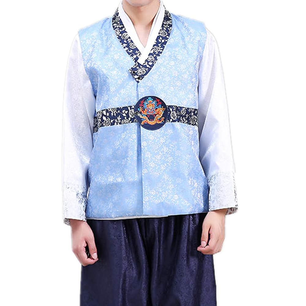 メーカー] メンズ 韓国民族衣装 韓服 男性 化妆舞会派对装扮 Amazon.co.jp: [メーカー] メンズ 韓国民族衣装 韓服 男性 化妆