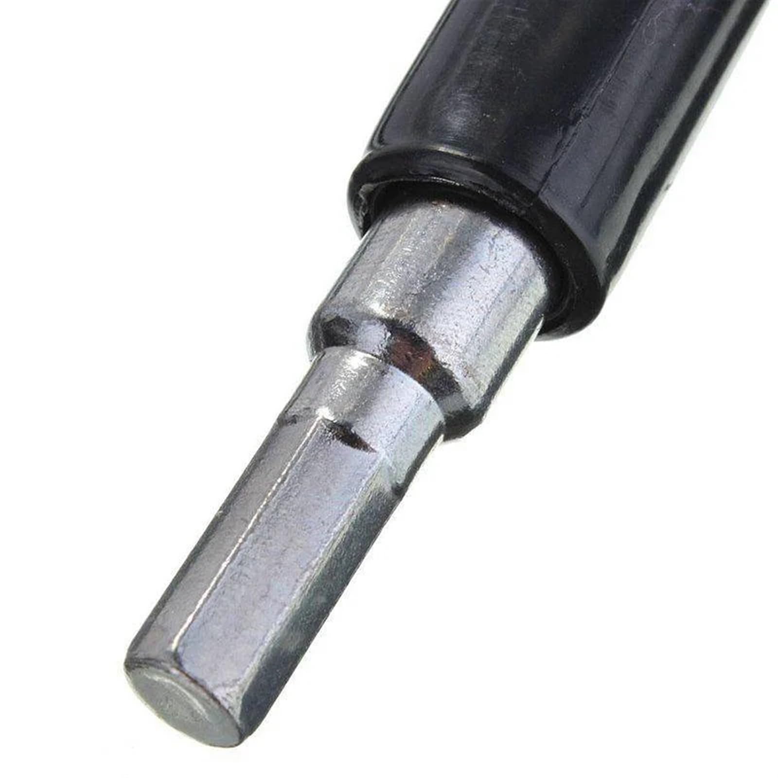 Elastyczne wiertło Elastyczny wałek wiertarski, magnetyczny uchwyt na bity, 1 szt. 295 mm do mocowania wiertła elektronicznego, trzpień sześciokątny 1/4"(Red)