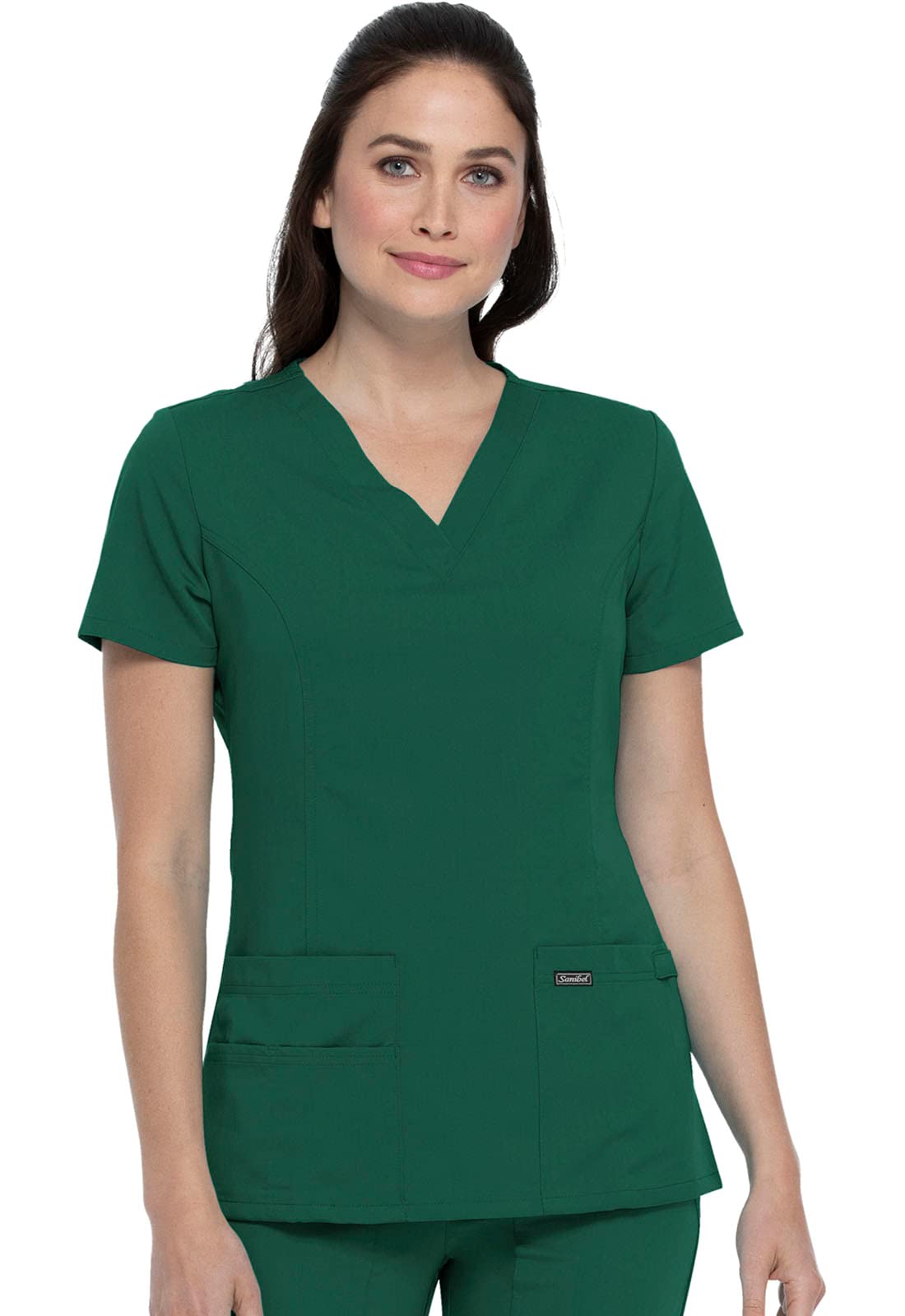 Sanibel Stretch V-Neck Top