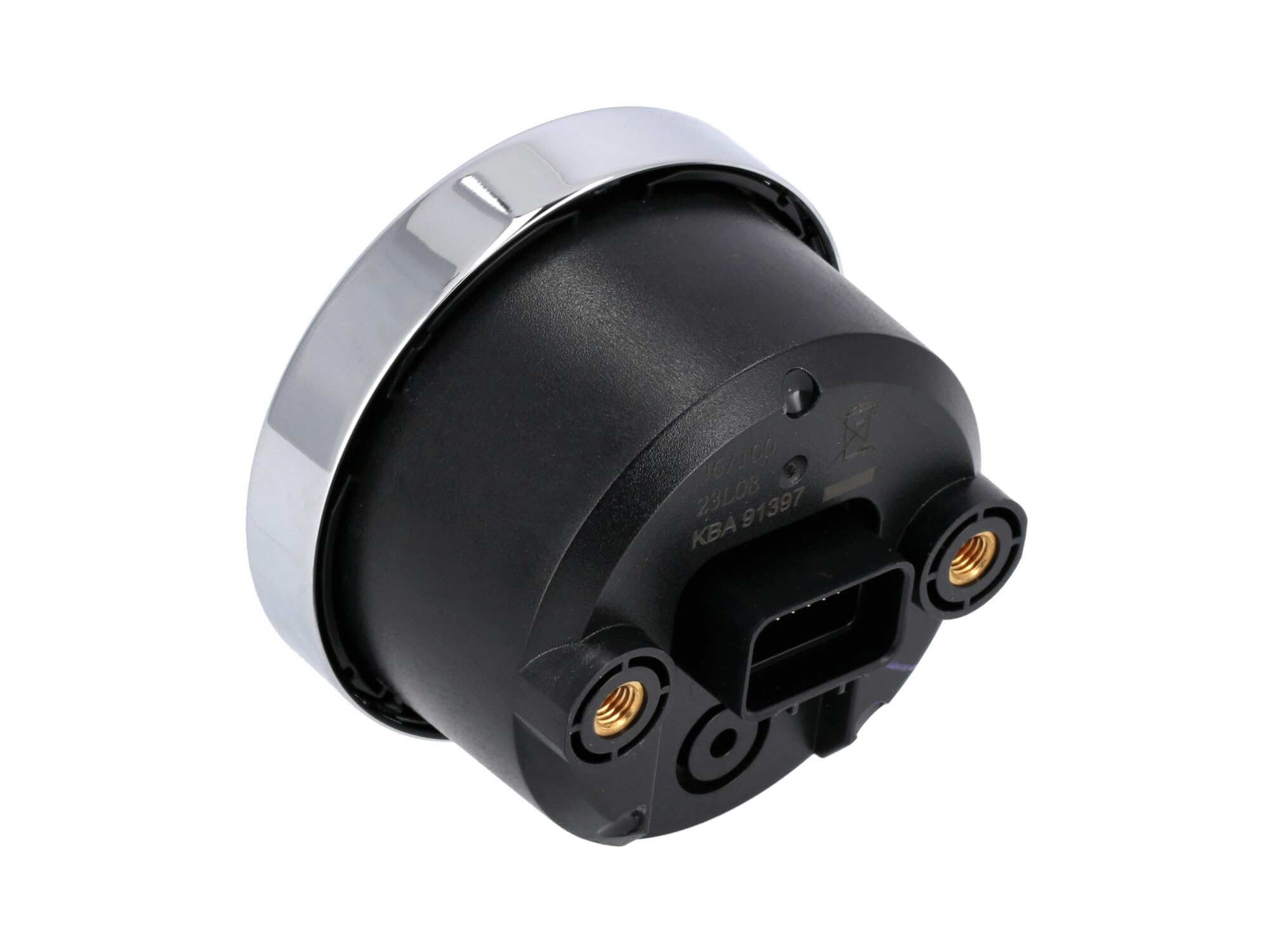 Tachymètre "Koso D60 TNT-05" - Anneau chromé