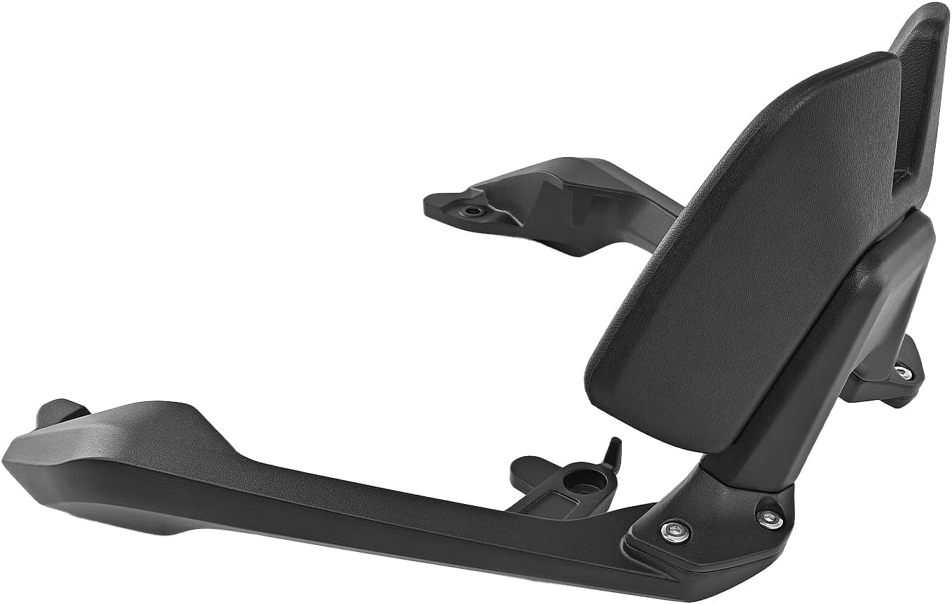 Sissy Bar avec dossier de moto compatible avec Honda X ADV 750 FORZA 750 NSS 750 2021-2026 Dossier passager amovible et porte-bagages XADV750 FORZA750 NSS750 (A-Noir)
