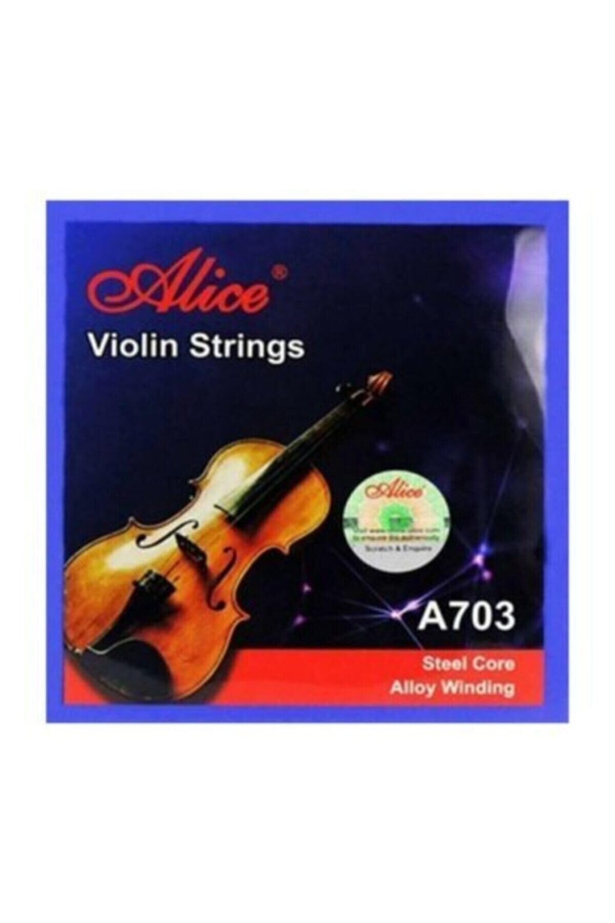 Alice Musical String A703 Violin Strings Steel Core Super Light Set for 1/2, 3/4, and 4/4 Size-image-20