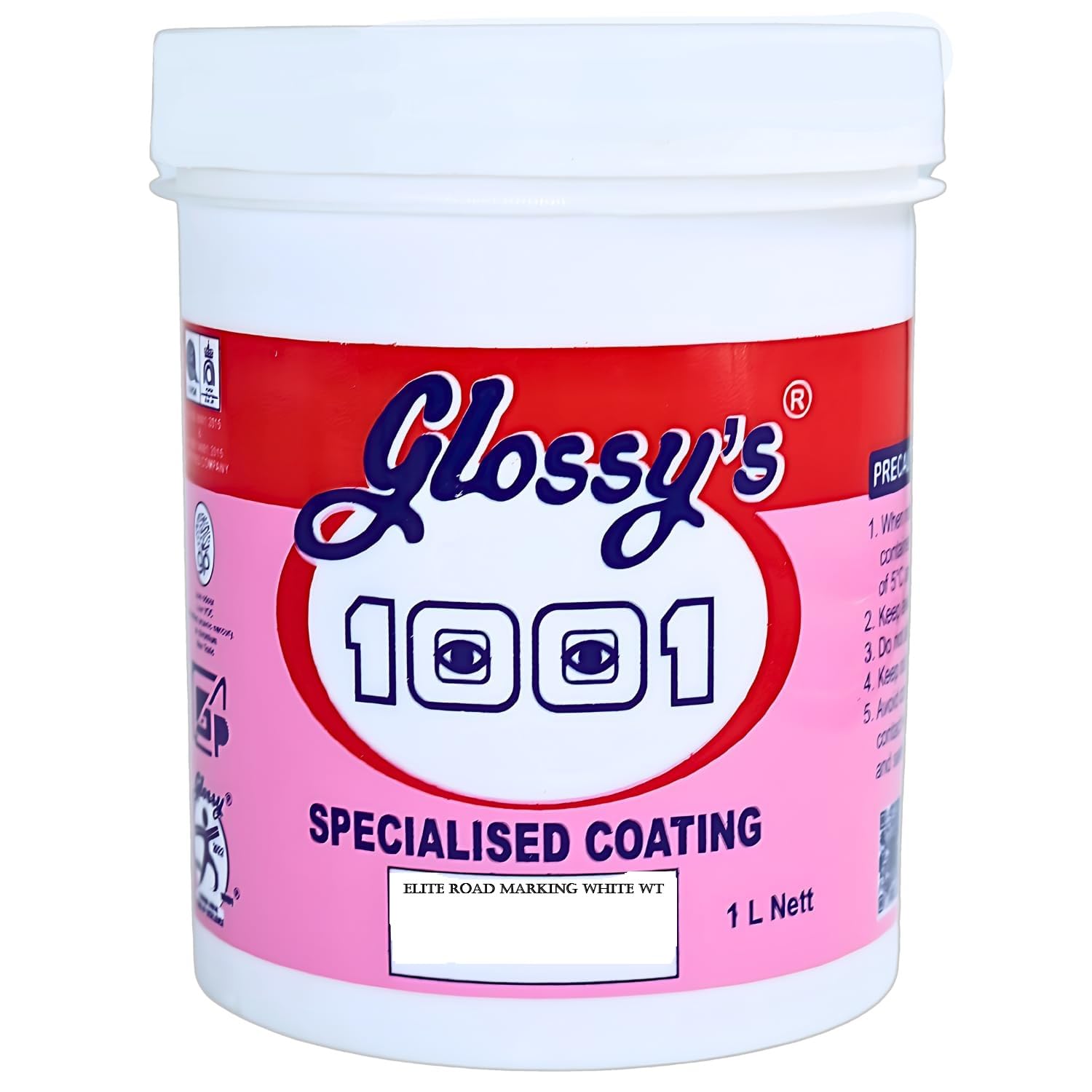 Elite Road marking White -WT Ifor Road Marking, Curb Paint, Traffic Paint, Pavement Striping, Parking Lots, Crosswalks, Driveways, Airports, Traffic Signs, Painting, Arts & Crafts (1 Ltr)