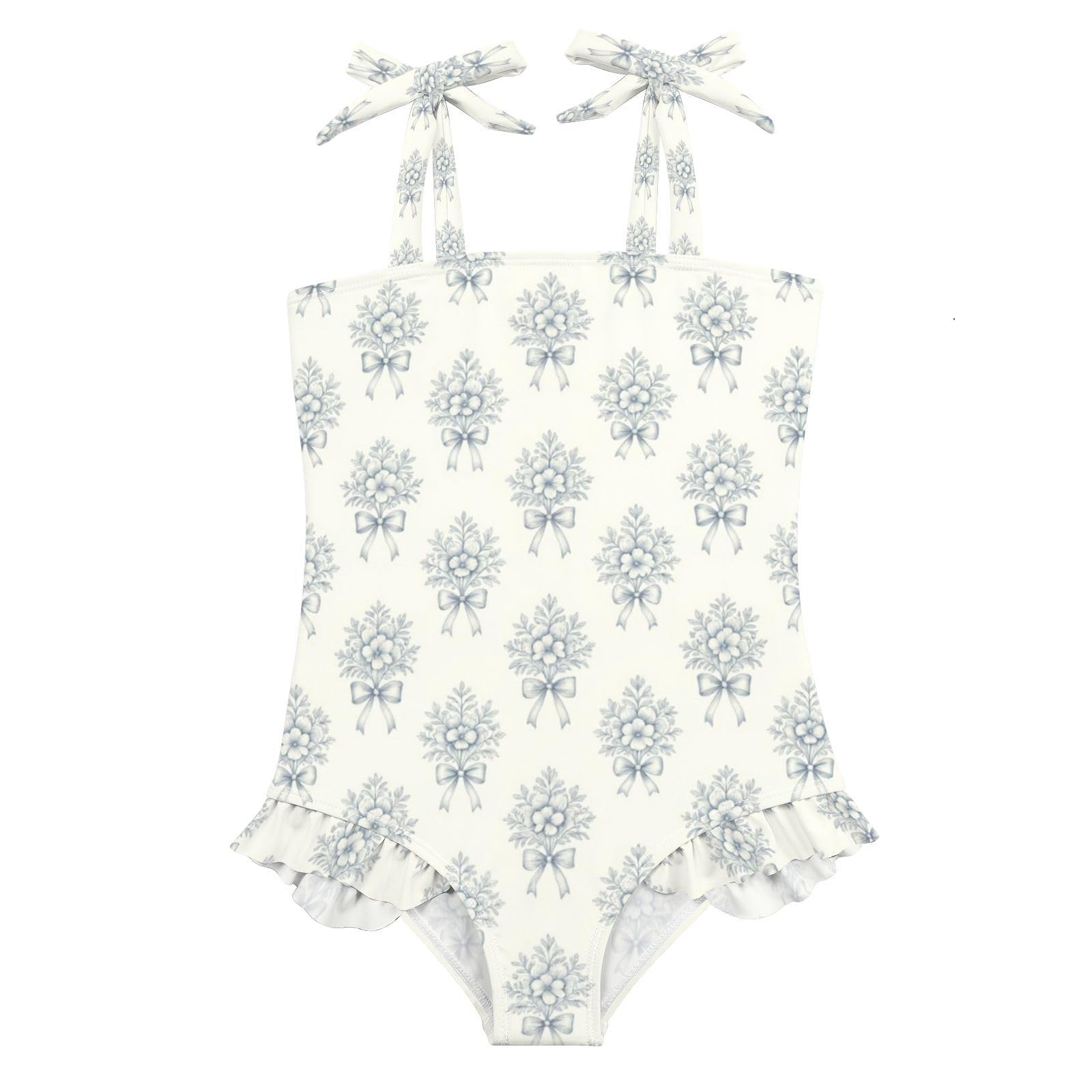 FRODOTGV Costume da bagno intero da ragazza, ad asciugatura rapida, per piscina, spiaggia, surf, per neonata