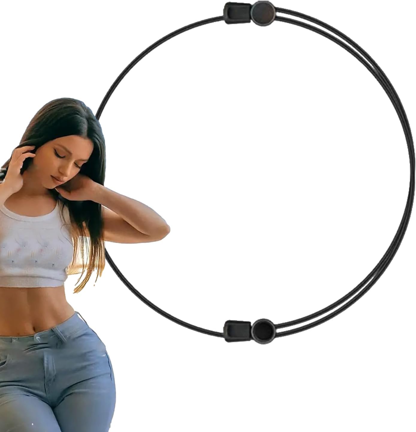 Clothing Fit Adjustment Band - Stretch Strap Modifier, Top Cinch Device, Soft Flexible Band Tool, Secure Fit Apparel Helper, Lightweight Portable Design | Office Travel Outfit Custom