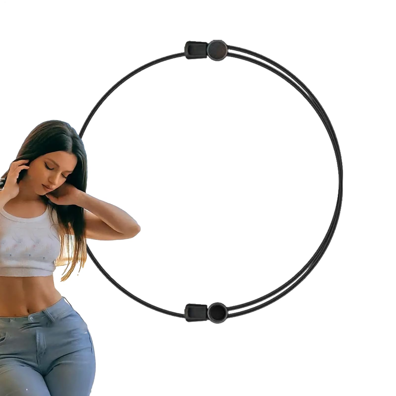 Clothing Fit Adjustment Band - Stretch Strap Modifier, Top Cinch Device, Soft Flexible Band Tool, Secure Fit Apparel Helper, Lightweight Portable Design | Office Travel Outfit Custom