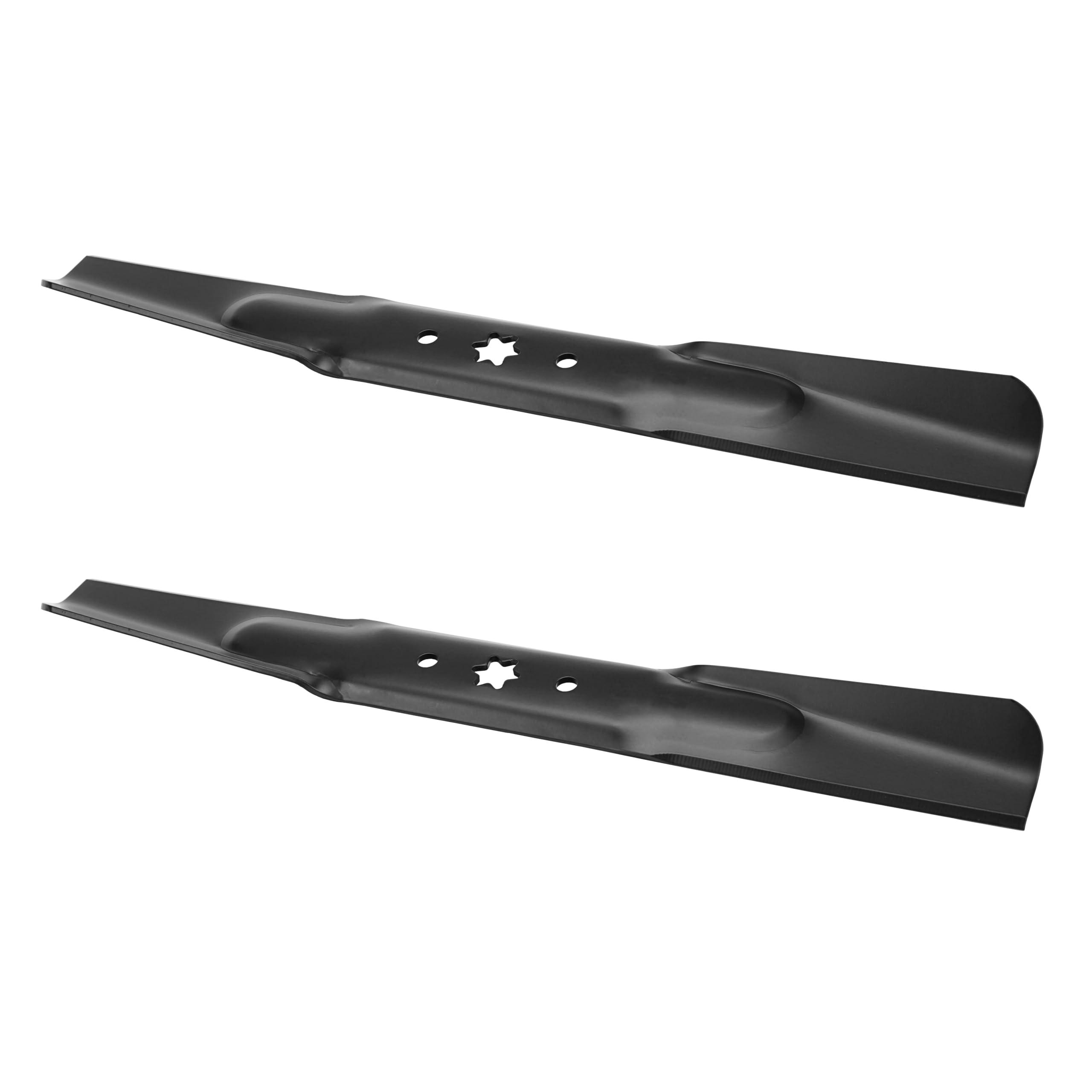 q&p Paquete de 2 cuchillas de cortacésped sustituye a 742-04308, 742-04312, 942-04308, 942-04312, 119-8456 para corte MTD, Cub Cadet, Troy-Bilt de 42 pulgadas