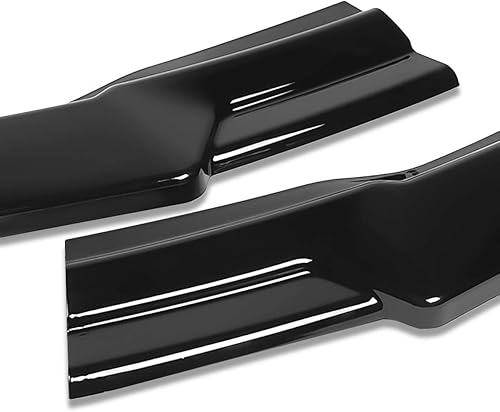 Miniatura 3 de DNA MOTORING Borde de parachoques delantero estilo MP compatible con modelos Sienna 11-15 Excludes SE Sport, negro brillante, 2-PU-523-PBK