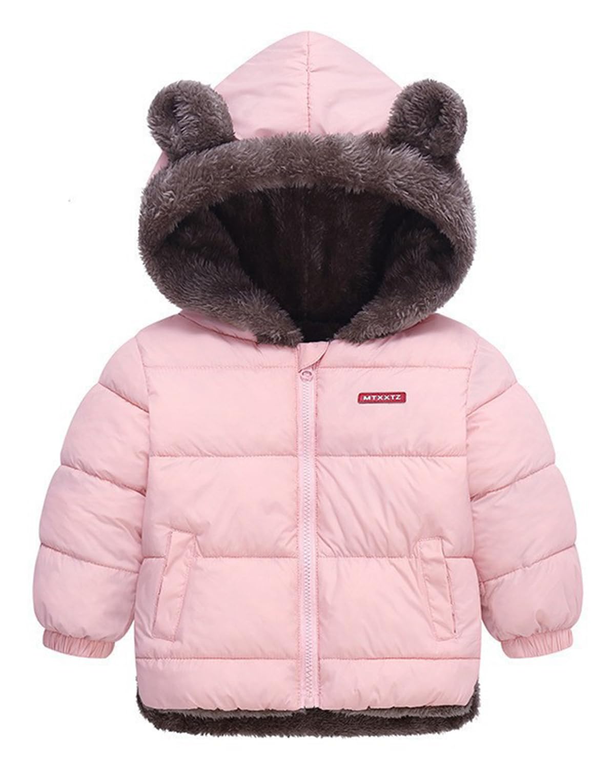Bebé Invierno VellóN Abrigo NiñOs Muchachos Chaqueta NiñAs Acolchado Ropa 1-6 Años