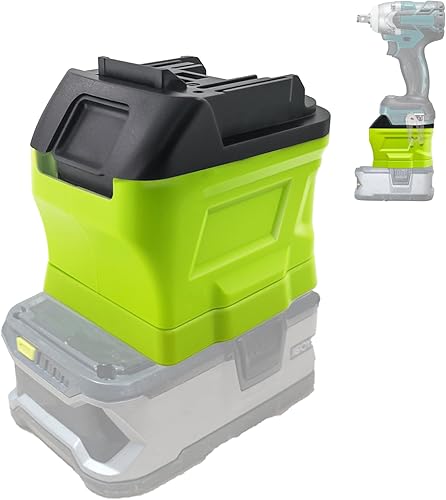 Miniatura 1 de ZDTZ Adaptador de batería para Ryobi 18V a para Makita BL18 Batería, para Ryobi 18V ONE+ Batería P107 P108 Convertir para Herramientas Makita 18V