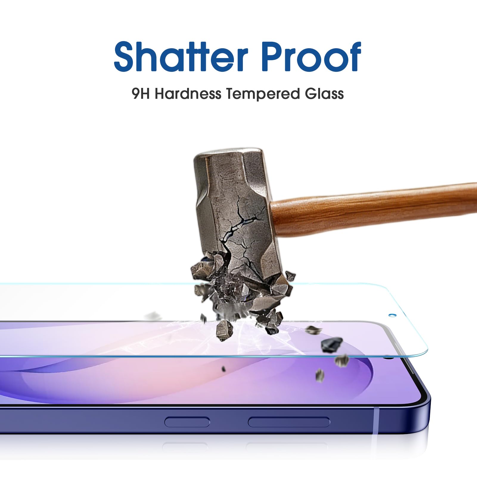 amFilm Auto-Alignment OneTouch for Samsung Galaxy S26 Ultra 6.9" Screen Protector + Camera Lens Protector, Tempered Glass, 30 seconds Installation, Bubble Free, Case Friendly, Anti-Scratch [2+2 Pack]