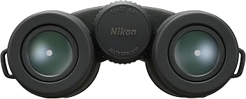 Nikon PROSTAFF P3 10x30 Binocular | Waterproof, fogproof, Rubber-Armored Compact Binocular, Wide Field of View & Long Eye Relief | Official Nikon USA Model