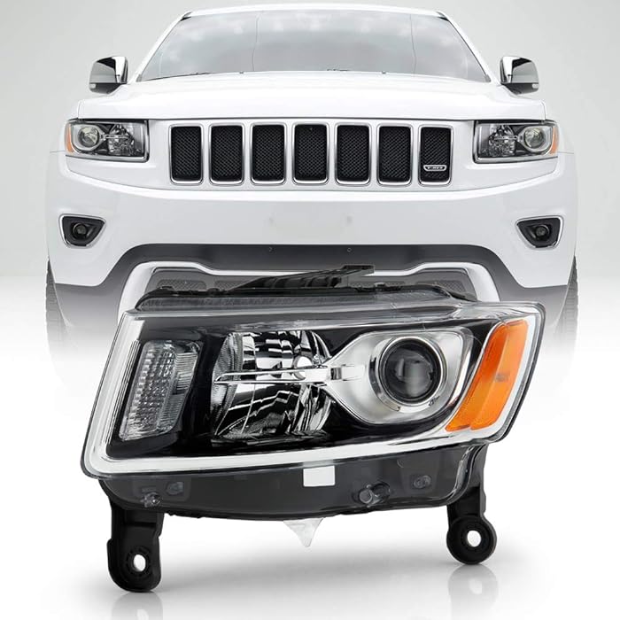 Buy ACANII For [Halogen Model] 20142016 Jeep Grand Cherokee Chrome