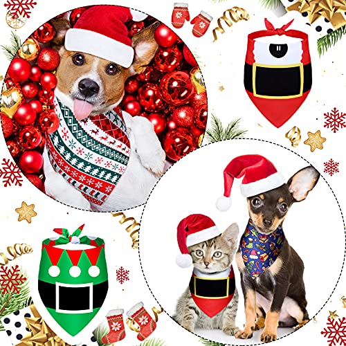 Collier de Noël pour chien réglable et confortable avec cravates assorties