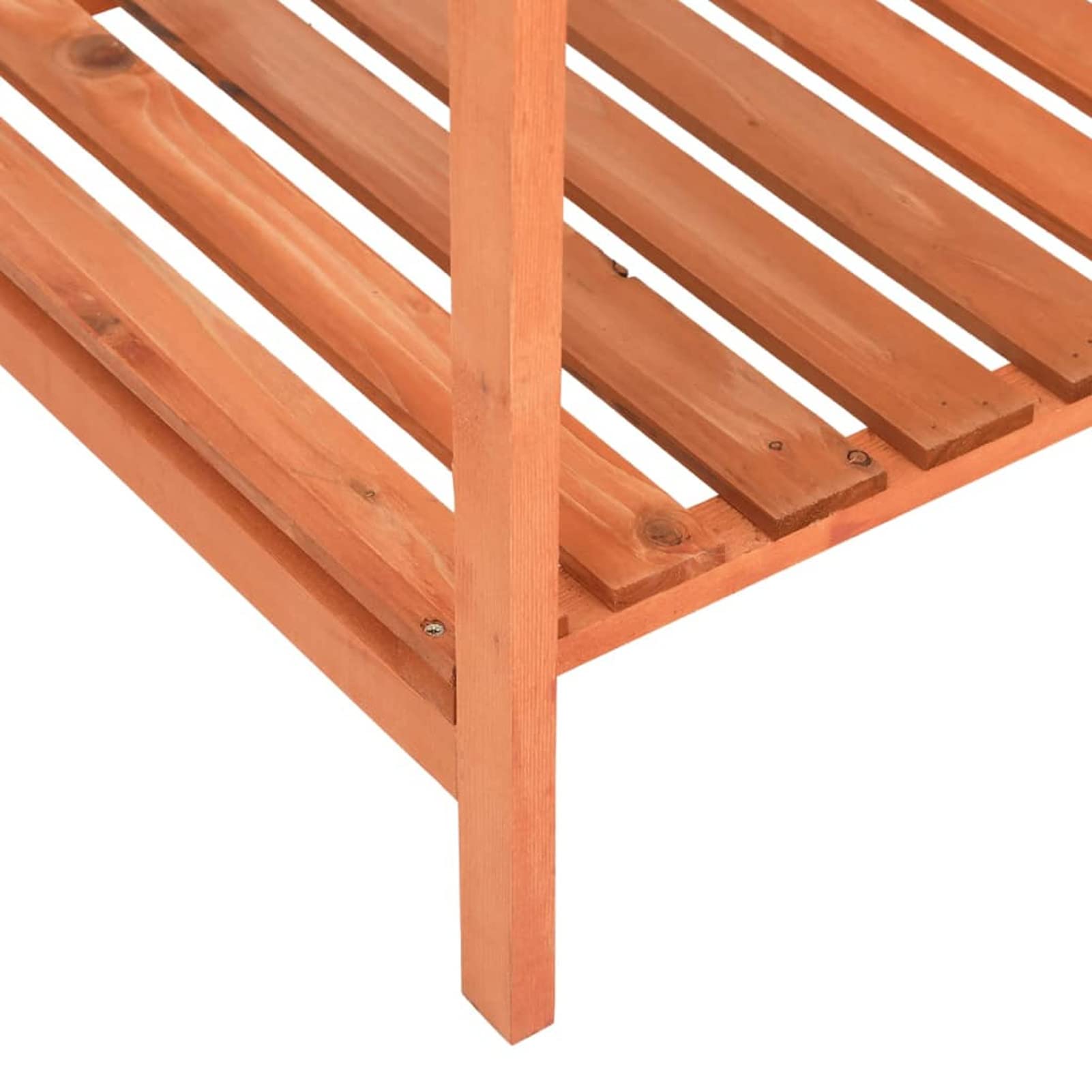 Homgoday Huerto Vertical de Madera Maciza con Divisor de Hierbas - Mesa de Plantas para Hierbas Aromáticas