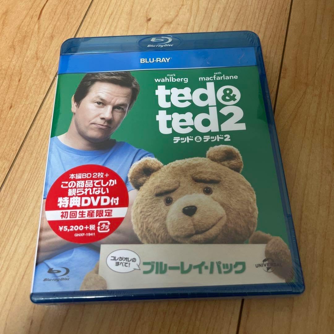 Blu-ray ted&ted2 テッド&テッド2 初回生産限定 レア】figma