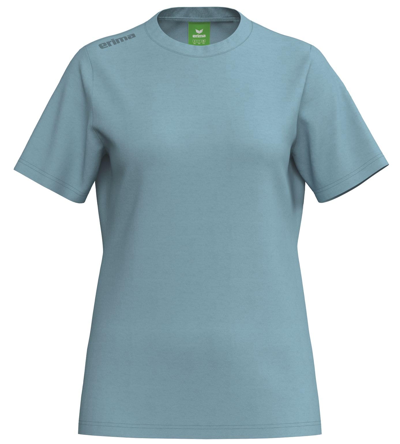 Erima Women's TS T-Shirt (2082663), Smoke Blue, 40