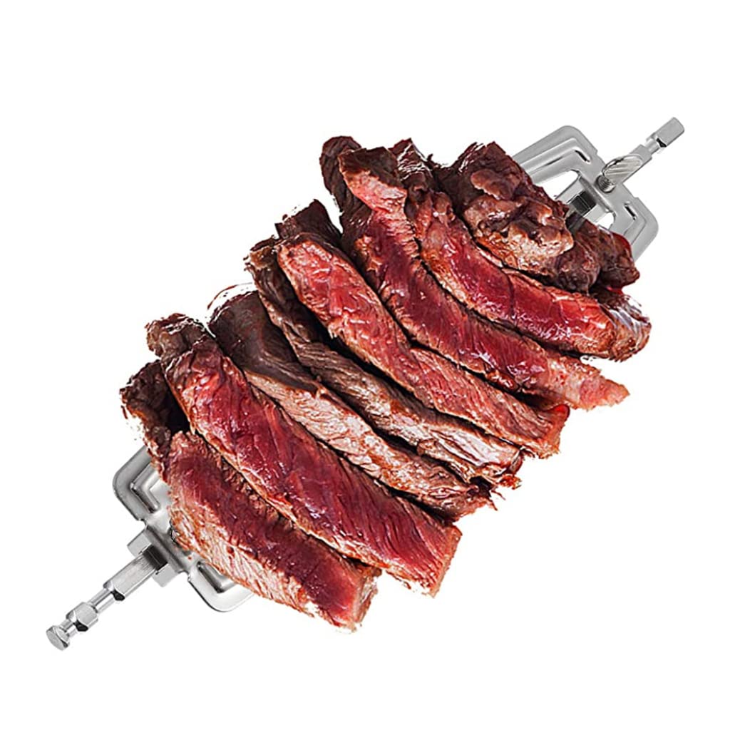 Forchette Per Carne Girarrosto In Acciaio Inossidabile Forchette Per Friggitrice Ad Aria Griglia Asta Per Spiedo Pollo Arrosto Forchette Per Pesce Barbecue Accessori Per Barbecue 34 Cm
