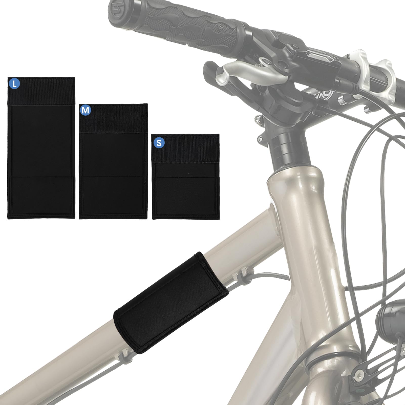 Pellicola Trasparente Adesiva Pellicola Protezione Telaio Bici CNCLOL | Adesivo 3M 4x118" | Antigraffio Per MTB, Gravel E Strada | Effetto Carbonio Nastro Protezione Vernice Bici - Foto 10