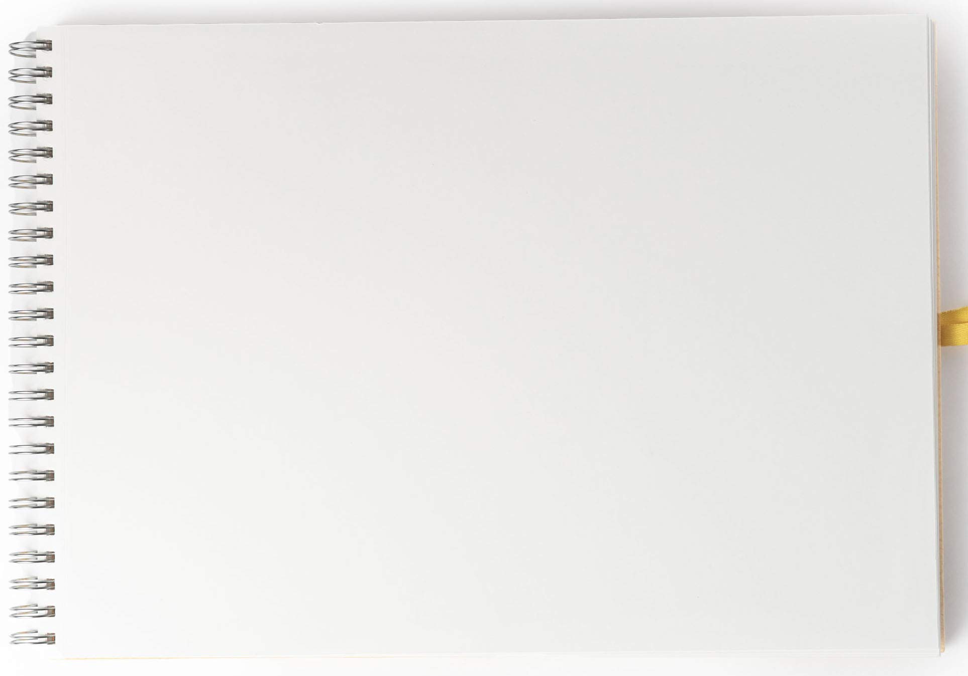 Comma Abaca – Wire-O gebundenes Skizzenbuch mit Bandverschluss – A3 Größe (groß) – 50 Blatt – 160 g/m² Anti-Aging, säurefreies, archivarisches feinkörniges Papier – Mikroperforationen für einfaches