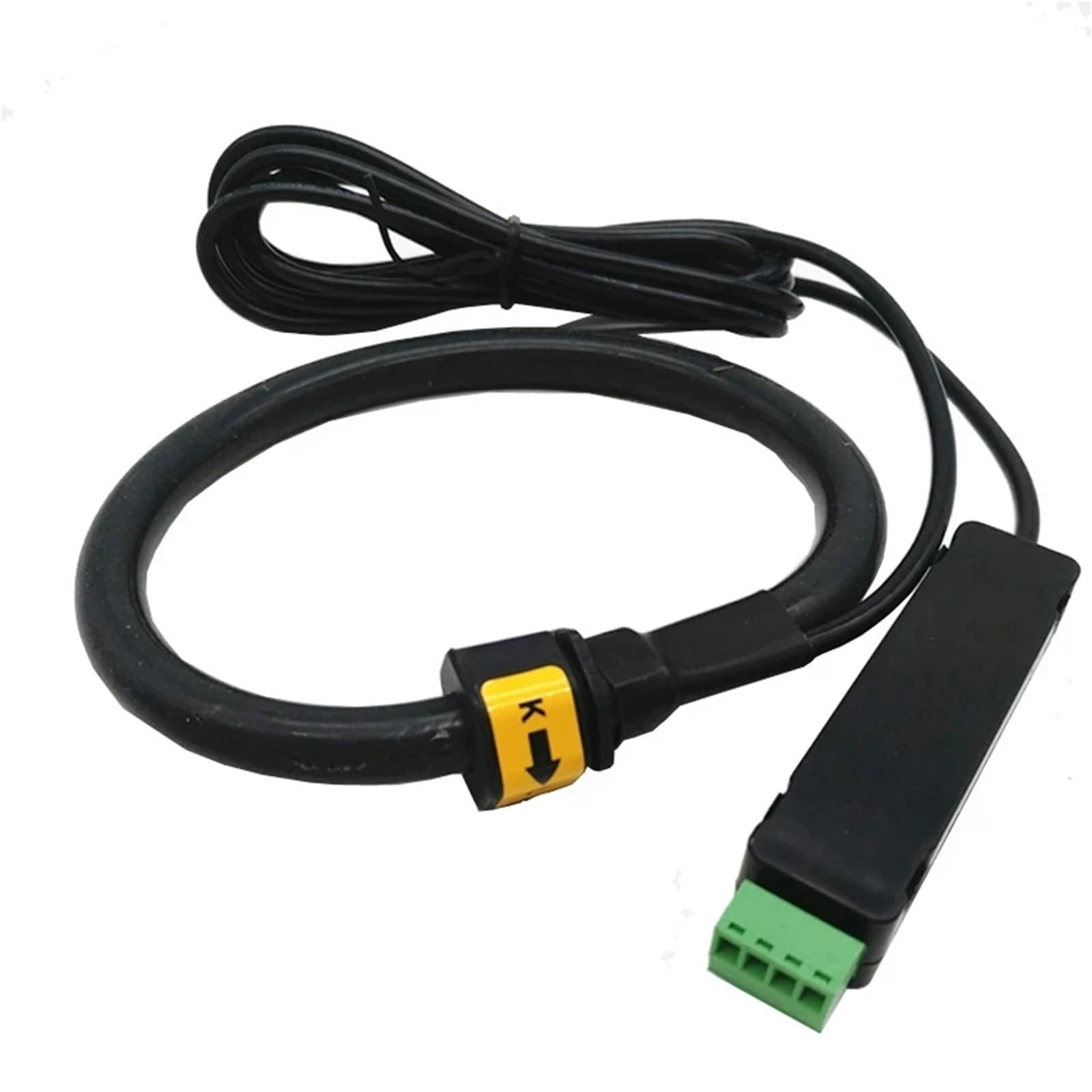 Sensor de corriente Rogowski de 21cm y bobina flexible de 10A a 200kA con salida 0-5Vac 5