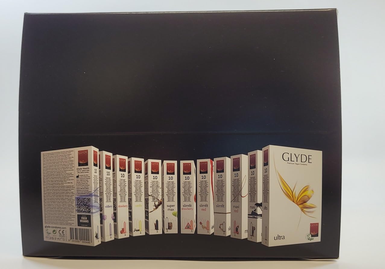 Glyde Ultra, 10 x 10 preservativi vegani, offerta speciale.