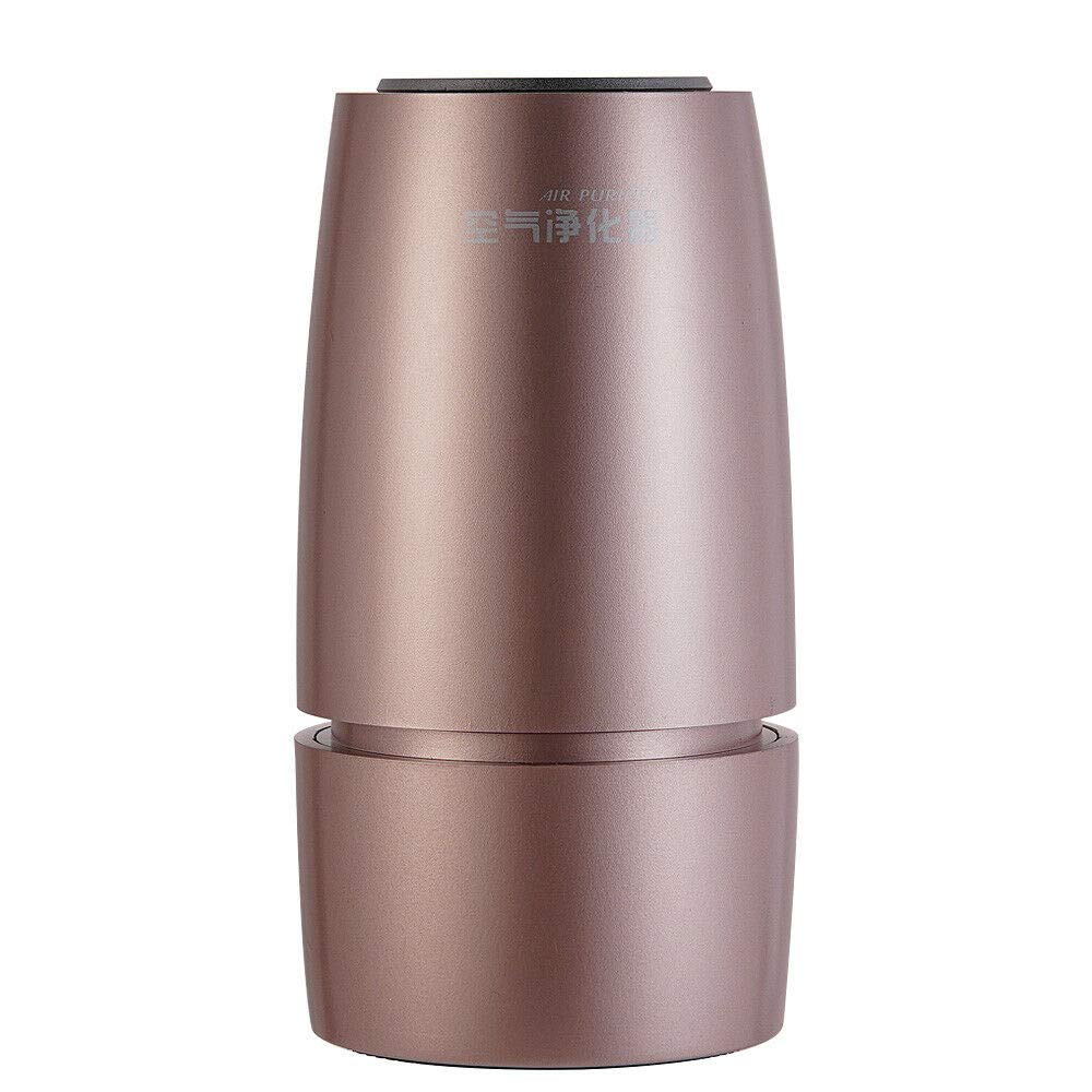 Portable Car Air Purifier Odor Allergies Eliminator for Smoke Dust Pets HEPA Eliminator USB Air Cleaner for Home