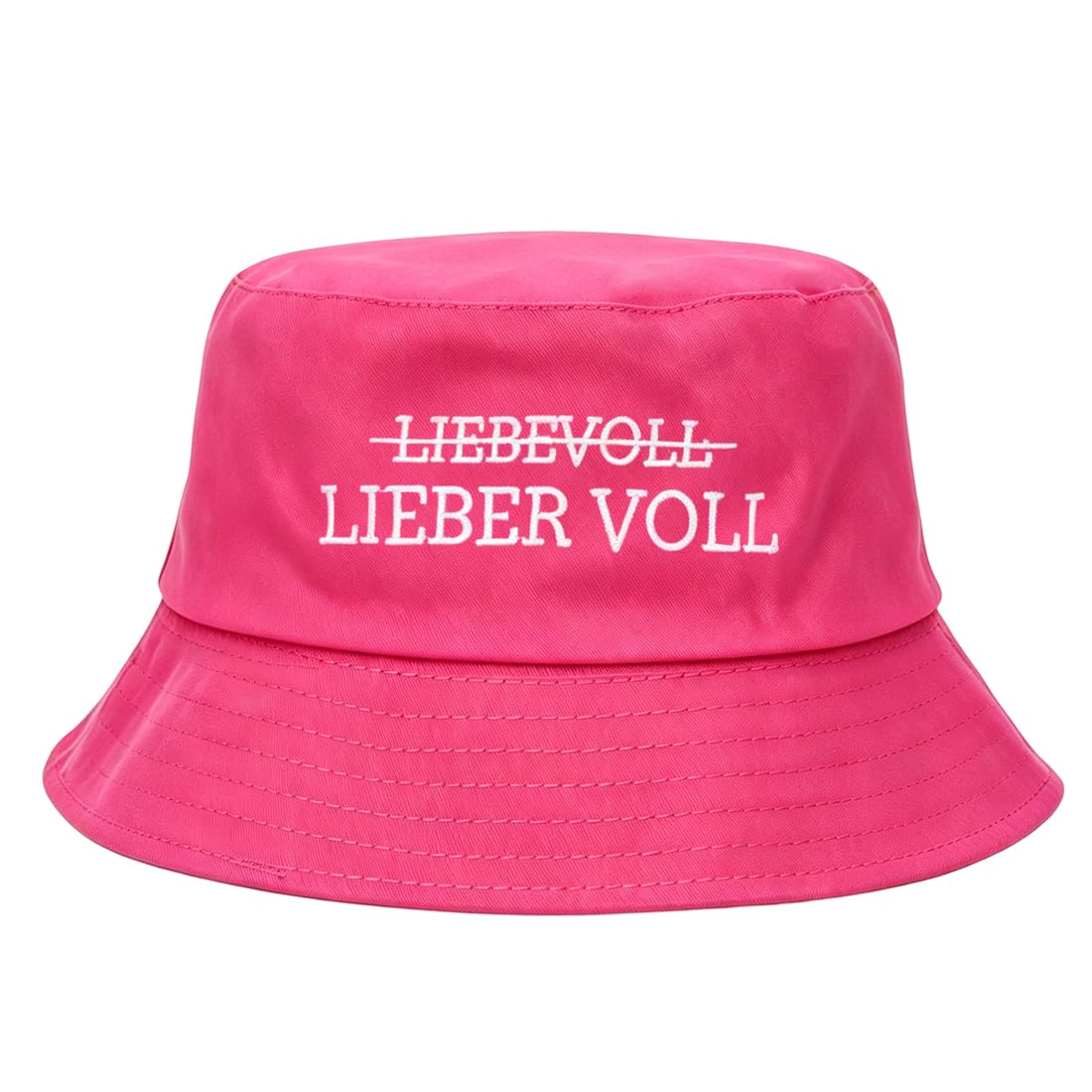 HUKUMA Fischerhut Damen, Anglerhut Herren, Lustige Hüte für Festival Accessoires, Schwarz Mallorca Sommerhut mit Spruch, Malle Bucket Hat Festivalhut für Herren Damen