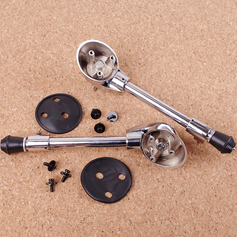 Bass Drum Legs, Drum Support Legs Replacement Parts Bottom for Bass Adjustable Kit Spur Compatible with Kick and Floor Tom - Image 2