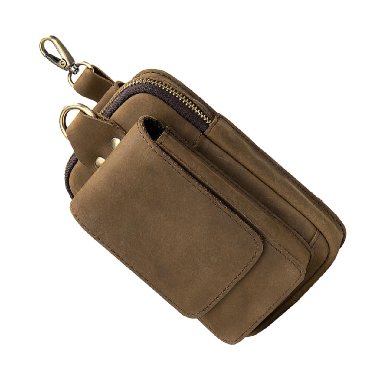 Healifty Pochette Téléphone Portable Étui Ceinture avec Porte-clés Multifonction pour Randonnée Camping Cyclisme Hommes Femmes