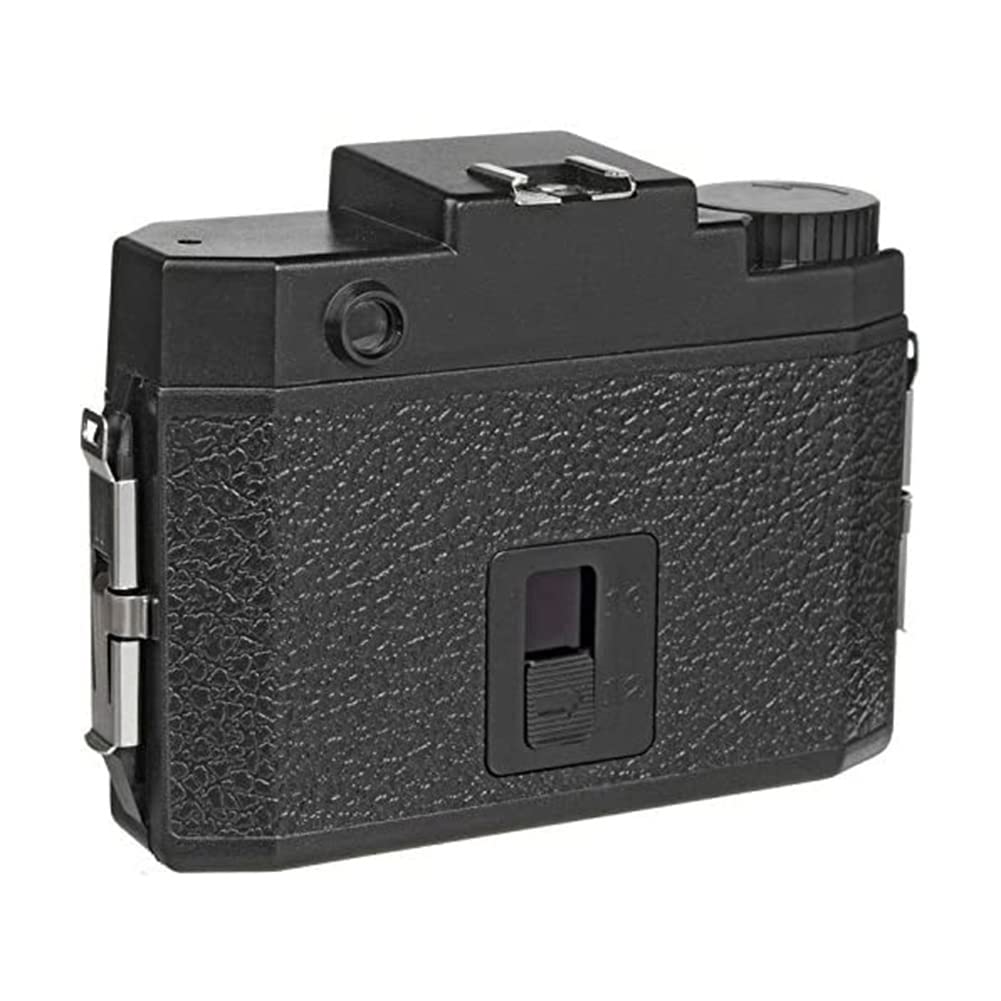 120N Nero della Macchina Fotografica - Fotocamera a Pellicola Manuale Portatile - Obiettivo in plastica 60mm