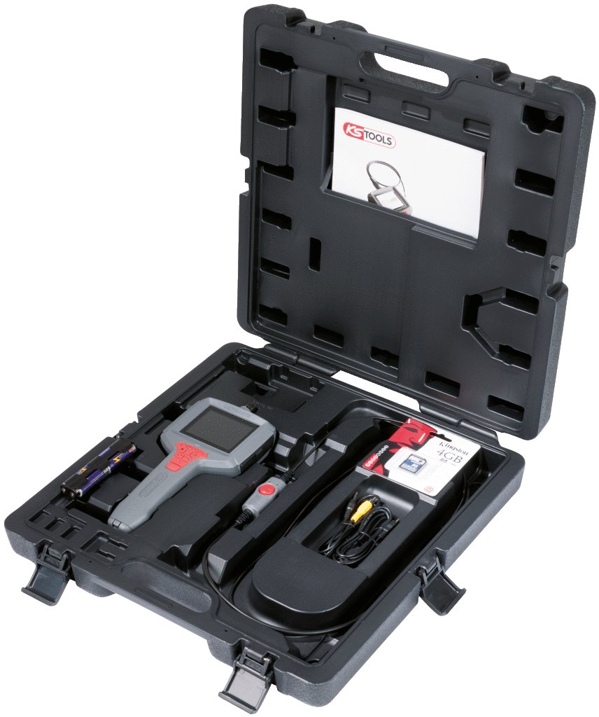 KS Tools 550.7049 Videoscope ULTIMATE Vision avec sonde double caméra 0°et 90° - 3 pcs