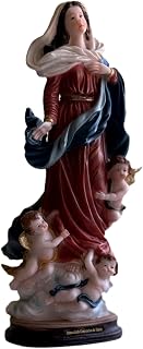 Immaculate Conception of Mary Resin Statue - 12" Catholic Figurine - Immaculada Concepcion de Maria, Estatua de Resina, Figura Catolica