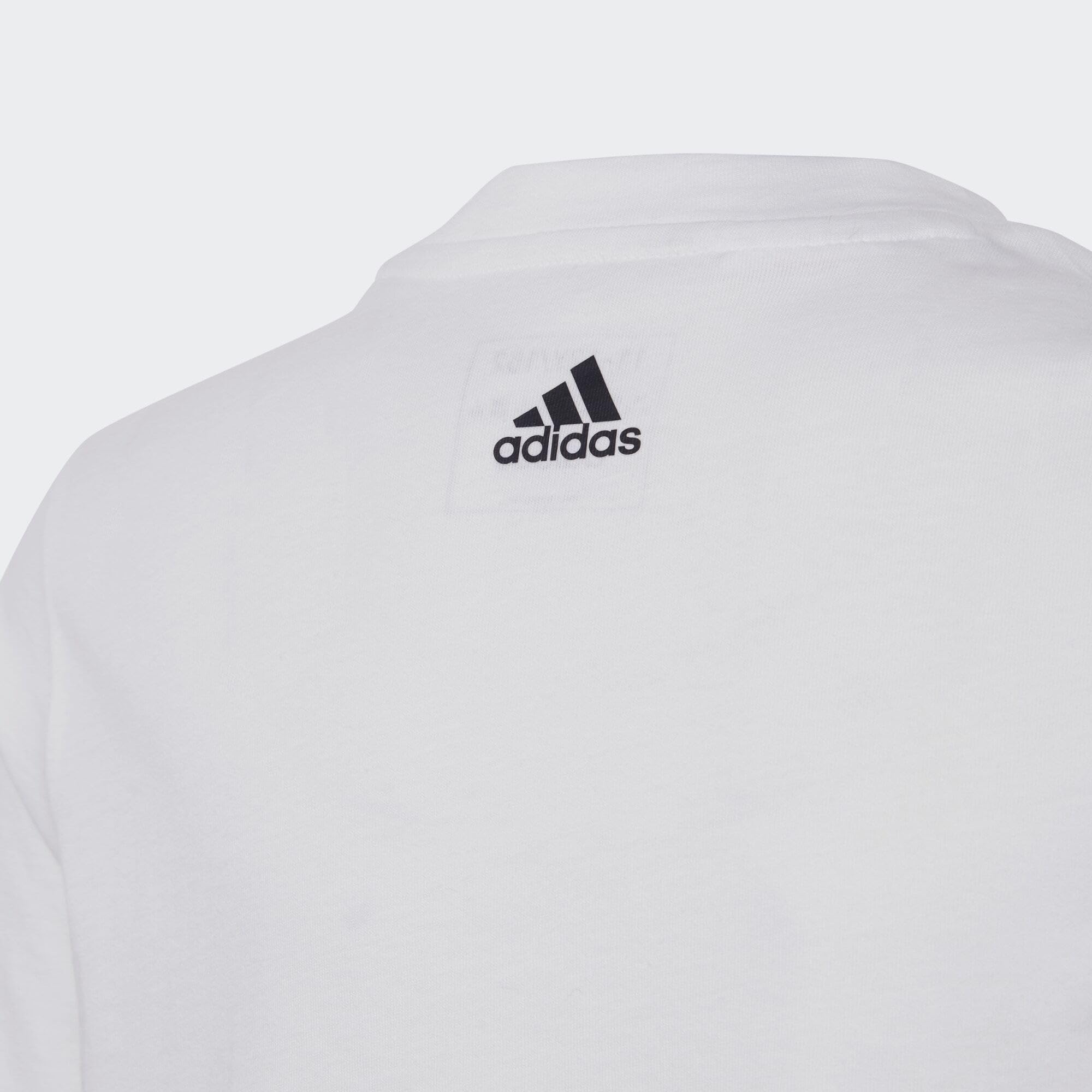 Adidas Essentials Linear Logo Cotton Tee Maglietta Unisex - Bambini e Ragazzi