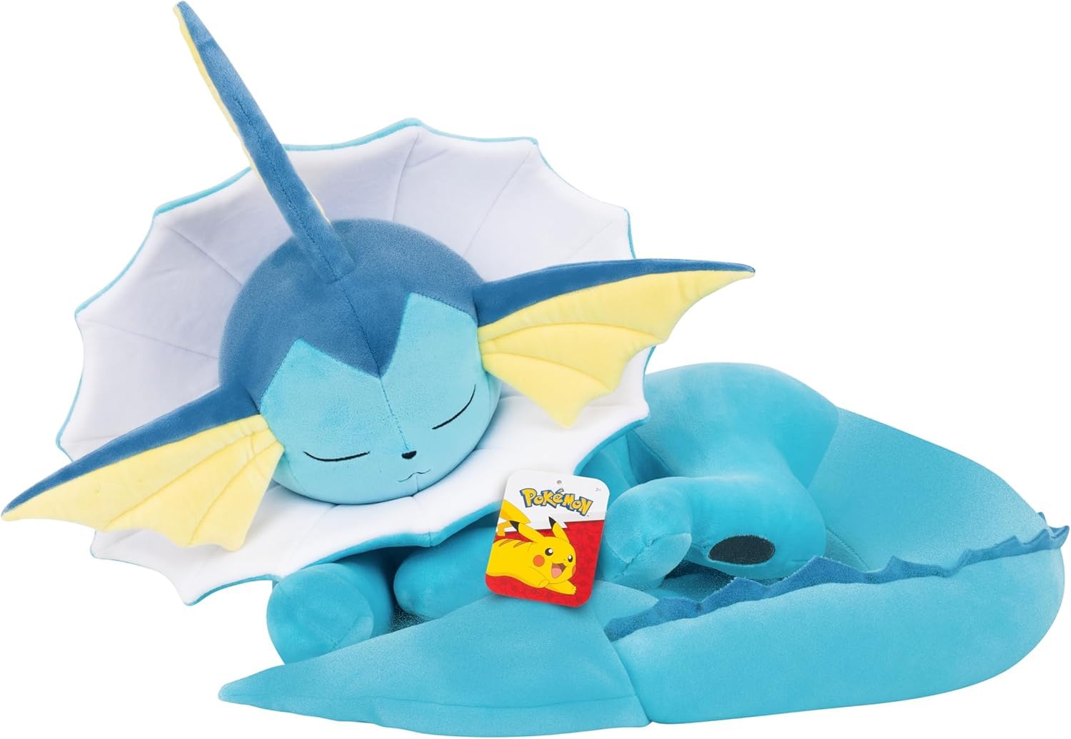 Pokemon Vaporeon Sleeping Plush - 18-Inch Premium Plush in Sleeping Pose - 5